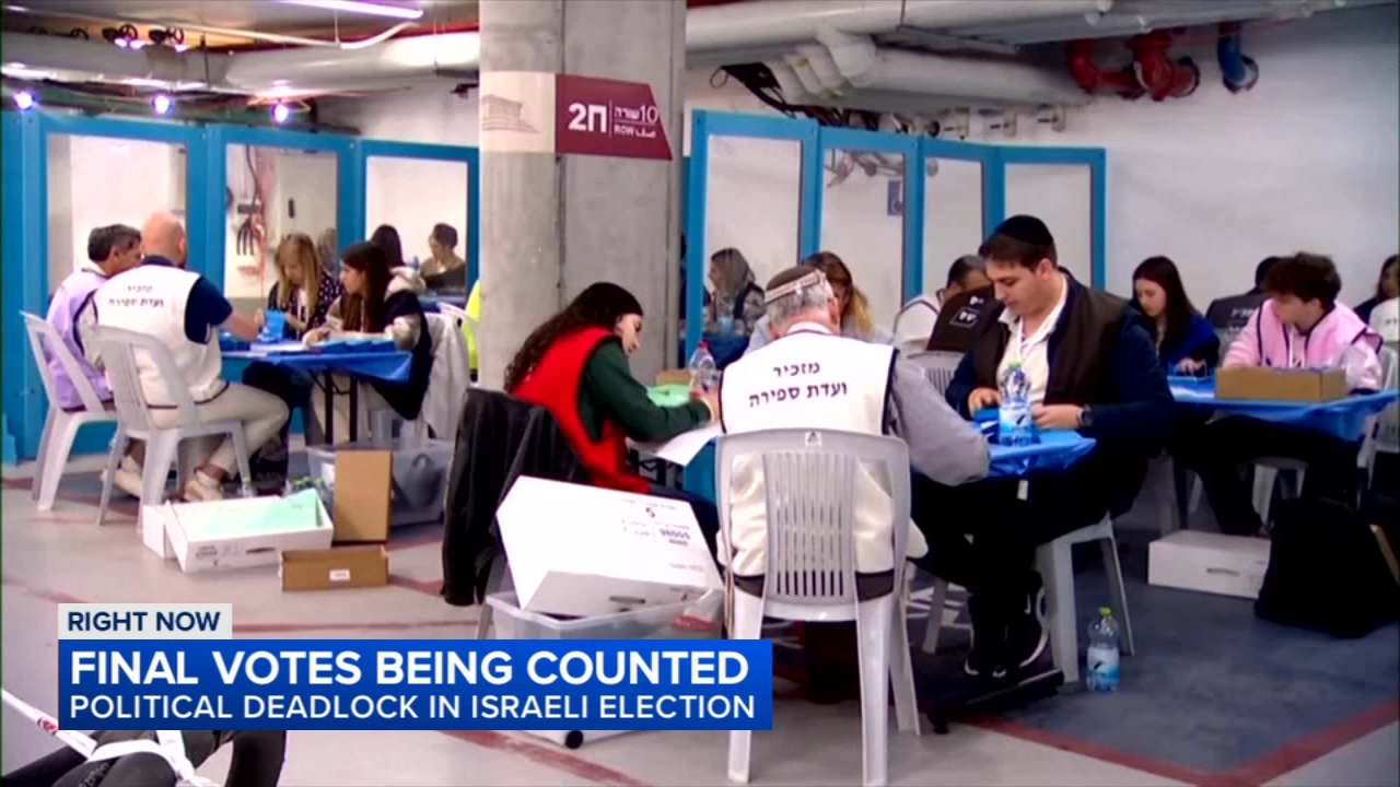 Who won the 2026 Israel election? Partial results indicate possible deadlock, Prime Minister Netanyahu alleges fraud
— WABC-TV Eyewitness News (ABC7 NY)